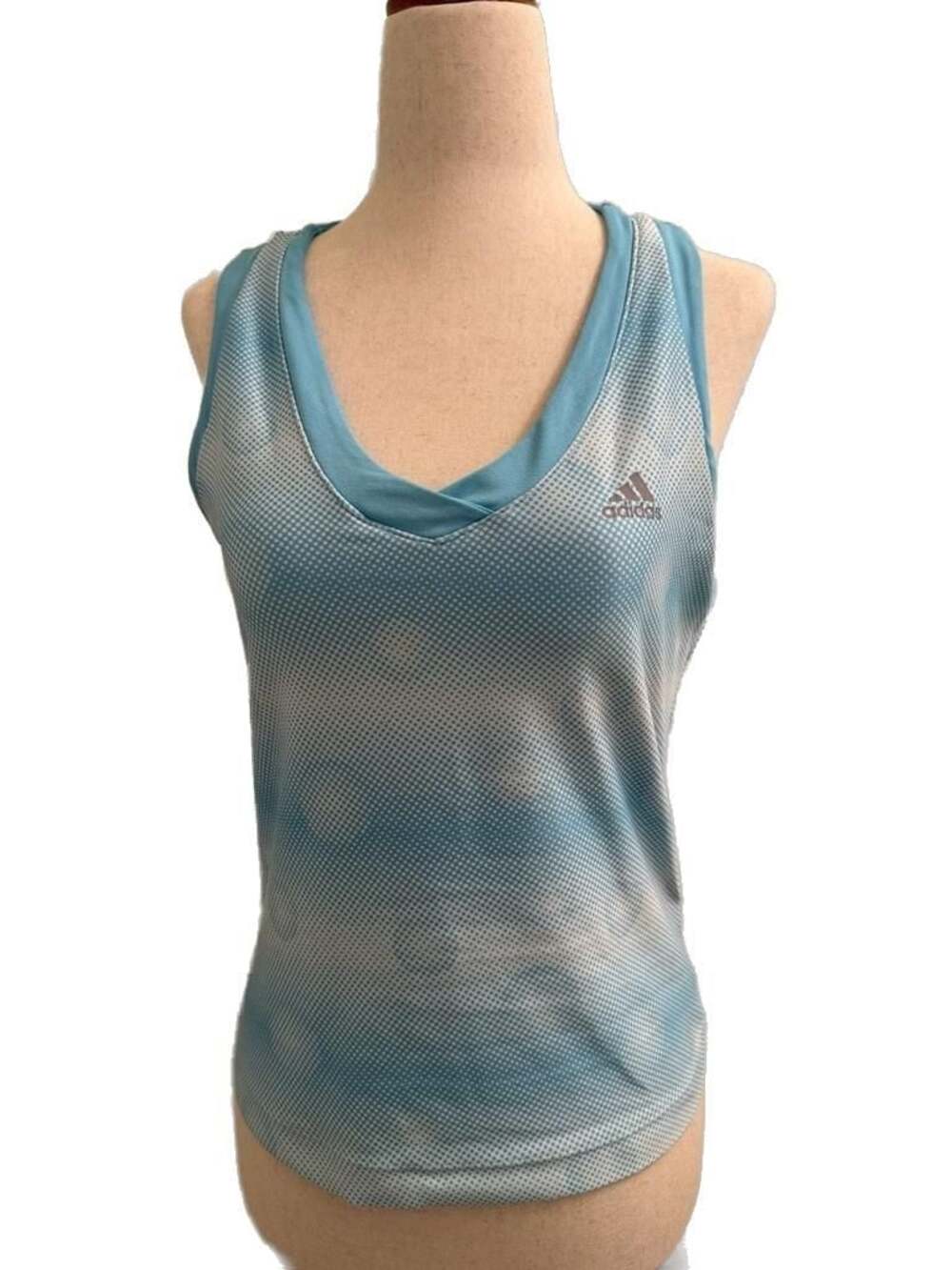 Adidas Climalite Women's Racerback Athletic Tank Top with Built-In Bra y2 k

B10